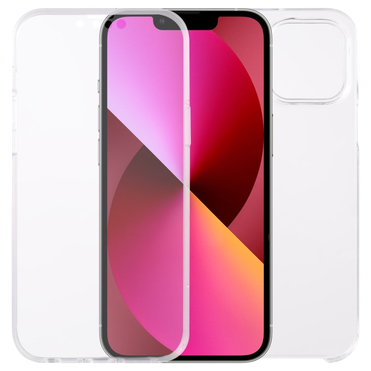 For iPhone 13 PC+TPU Ultra-Thin Double-Sided All-Inclusive Transparent Case, For iPhone 13