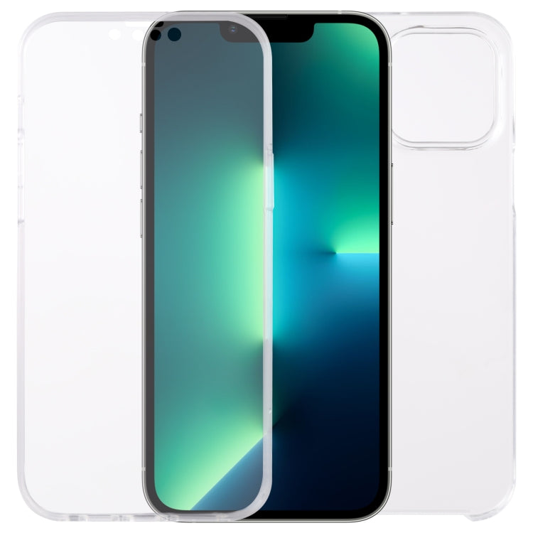 For iPhone 13 Pro Max PC+TPU Ultra-Thin Double-Sided All-Inclusive Transparent Case, For iPhone 13 Pro Max