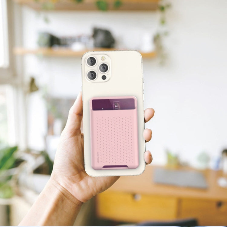 Étui portefeuille en silicone pour iPhone 13/12, porte-cartes anti-démagnétisation, autocollant magnétique Magsafe