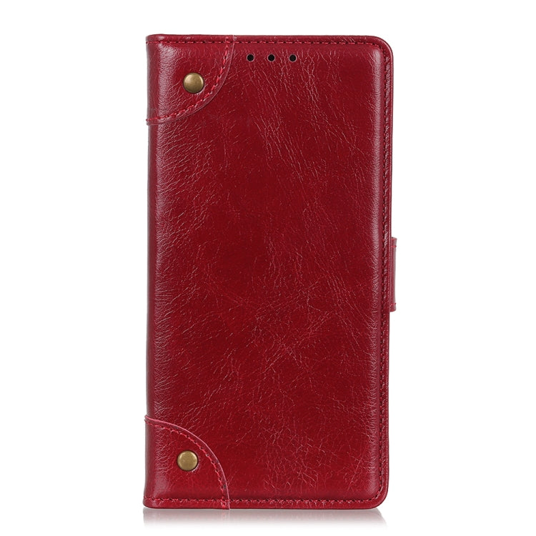 For iPhone 11 Pro Max Copper Buckle Nappa Texture Horizontal Flip Leather Case, with Holder & Card Slots & Wallet, For XI Max (2019)