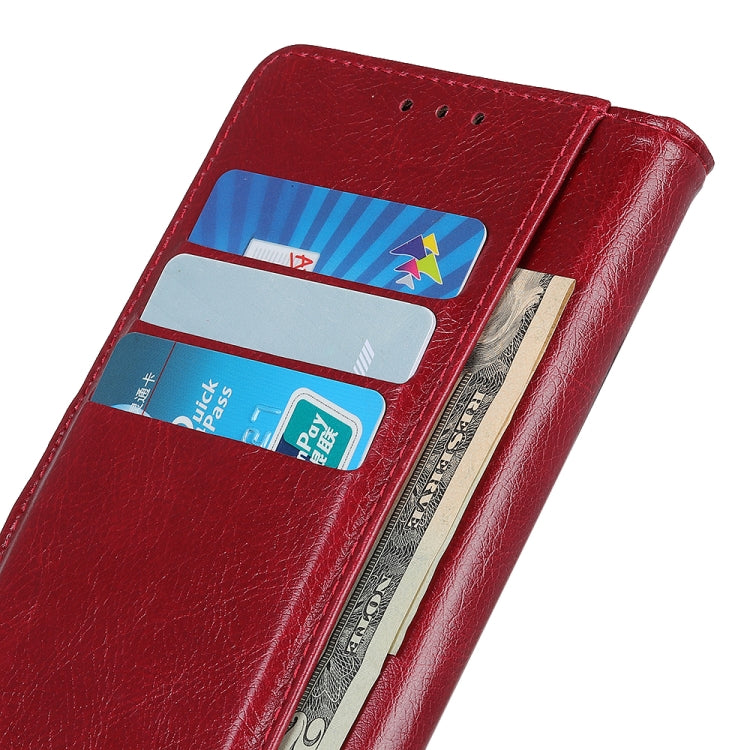 For iPhone 11 Pro Max Copper Buckle Nappa Texture Horizontal Flip Leather Case, with Holder & Card Slots & Wallet, For XI Max (2019)