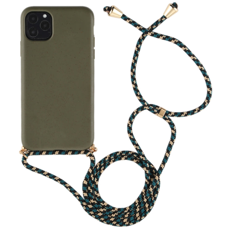 For iPhone 11 TPU Anti-Fall Mobile Phone Case With Lanyard, For iPhone 11