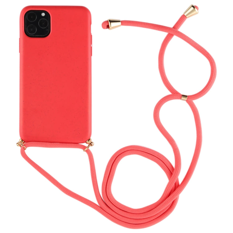 For iPhone 11 TPU Anti-Fall Mobile Phone Case With Lanyard, For iPhone 11