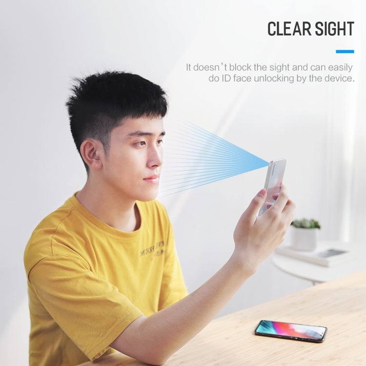 For iPhone 11 Pro Max / XS Max ROCK 0.23mm Soft Edge 7D Curved Surface Anti Blue-ray Full Screen Tempered Glass Film