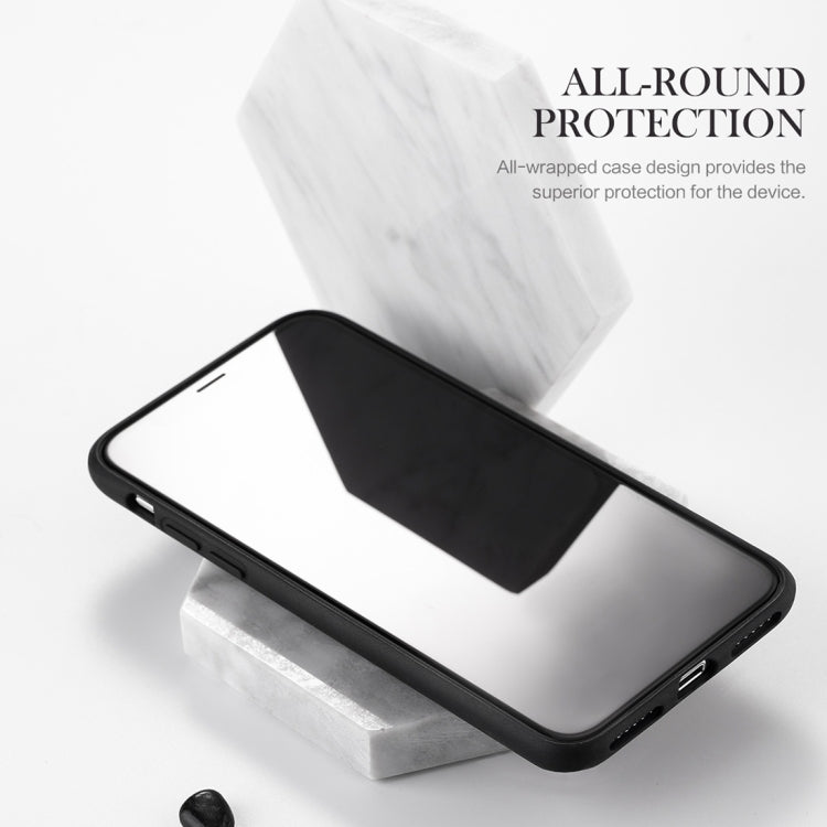For iPhone XS Max ROCK Origin Series Business TPU + PU Protective Case