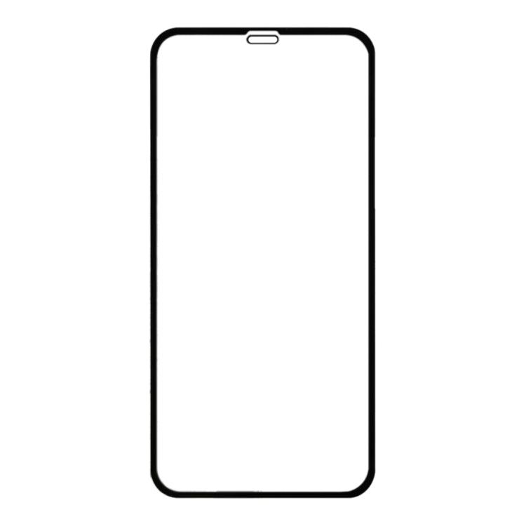 For iPhone XS Max 9H 2.5D Ultrathin Silk-screen Carbon Fiber Full Screen Protector Film, For iPhone XS Max Black 2.5D