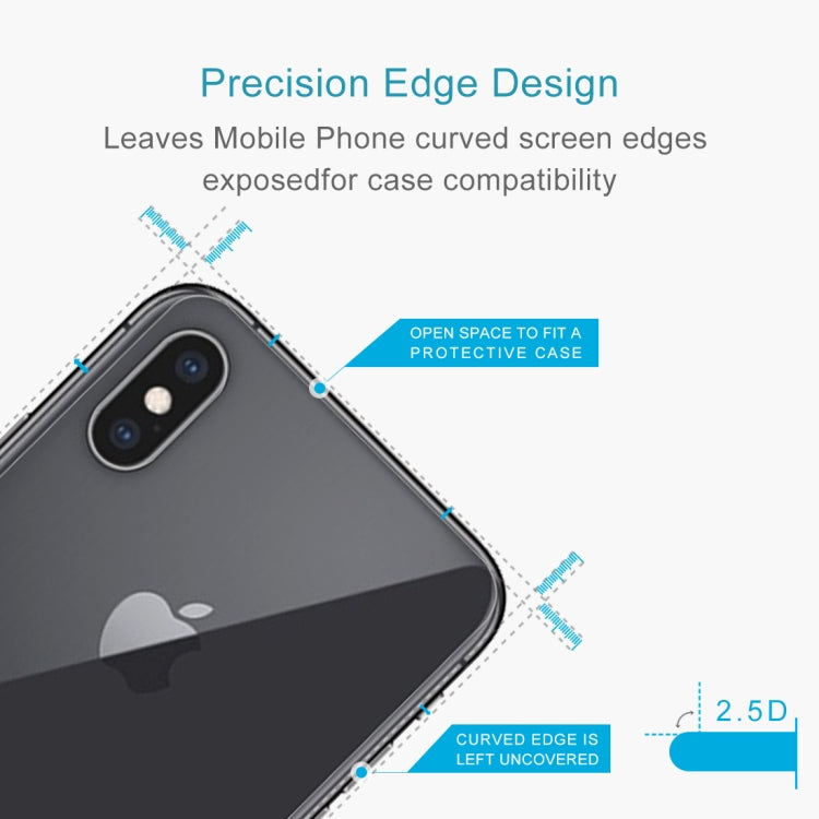 For iPhone XS Max 9H Tempered Glass Protector Back Screen Film