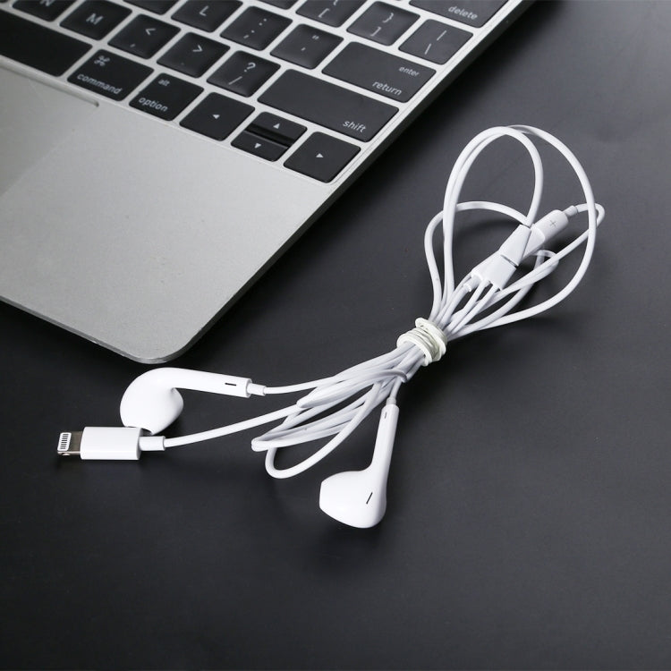 GL069 8 Pin Port Bluetooth Module Pop-up Window Wired Stereo Earphones with Mic, GL069