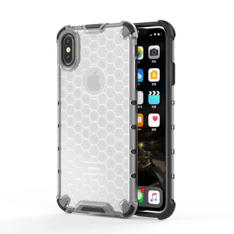 For iPhone XS Max Shockproof Honeycomb PC + TPU Protective Case, For iPhone XS Max