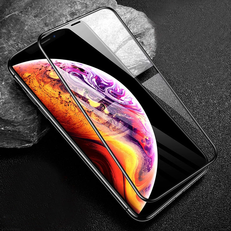 For iPhone 11 Pro Max / XS Max mocolo 0.33mm 9H 3D Round Edge Tempered Glass Film, iPhone XS Max