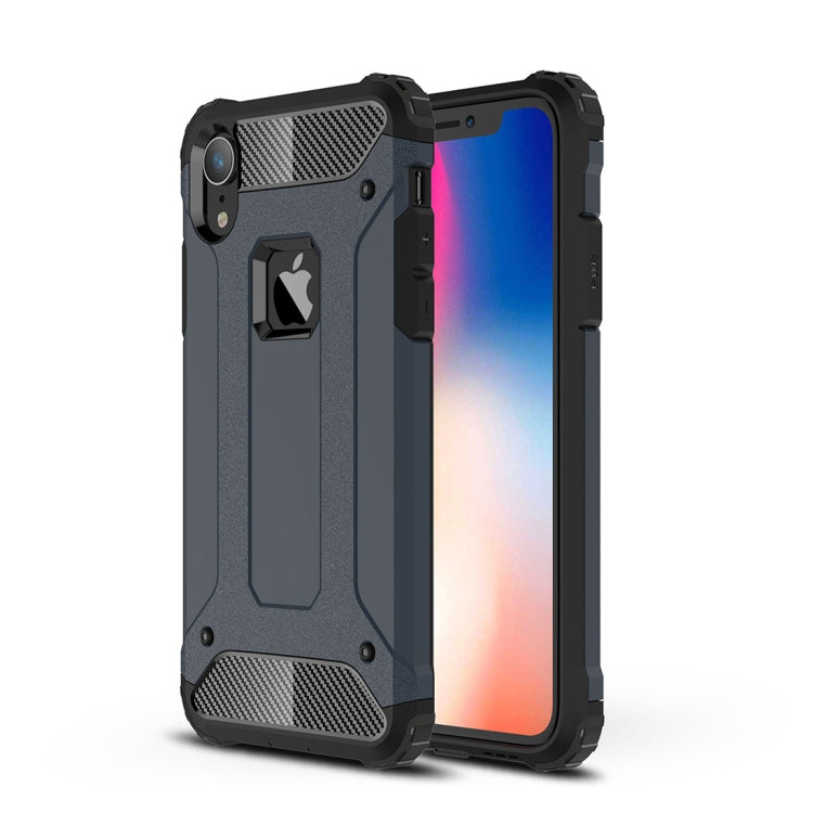 For iPhone XR TPU + PC Armor Combination Back Cover Case, For iPhone XR