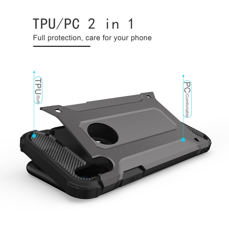 For iPhone XR TPU + PC Armor Combination Back Cover Case, For iPhone XR
