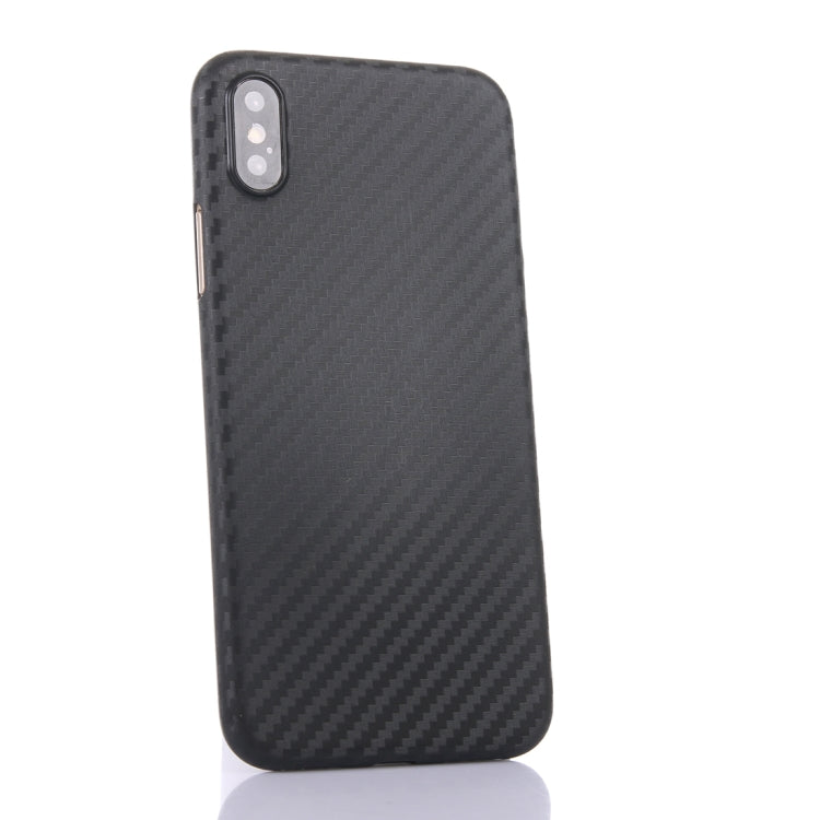 For iPhone XR Carbon Fiber Ultrathin PP Protective Case, For XR