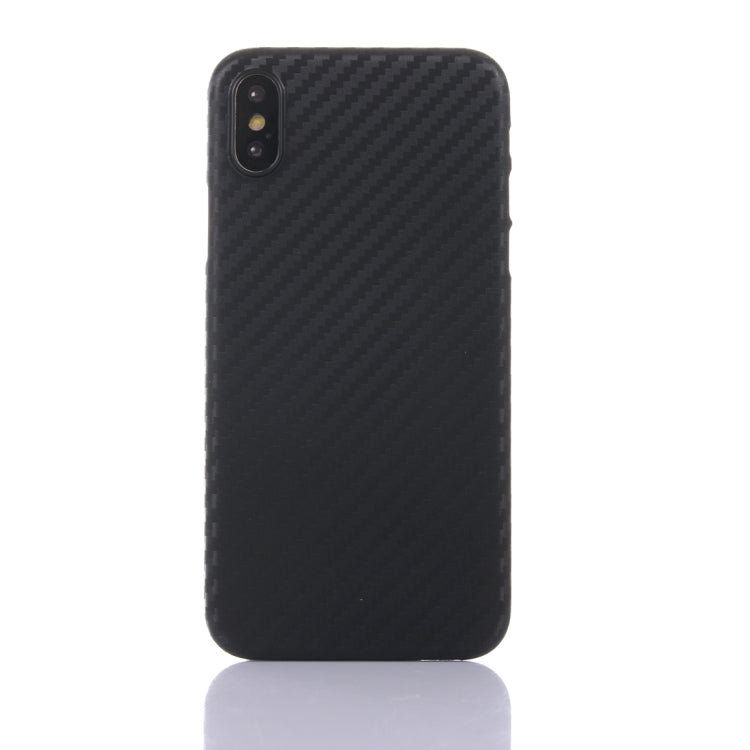 For iPhone XR Carbon Fiber Ultrathin PP Protective Case, For XR