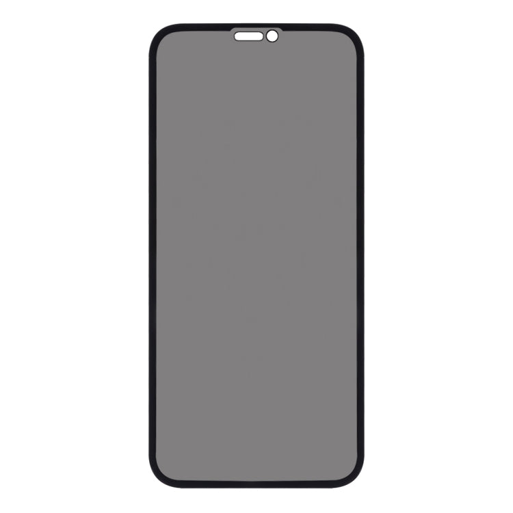 For iPhone XR 9H 6D Anti-peep Tempered Glass Film