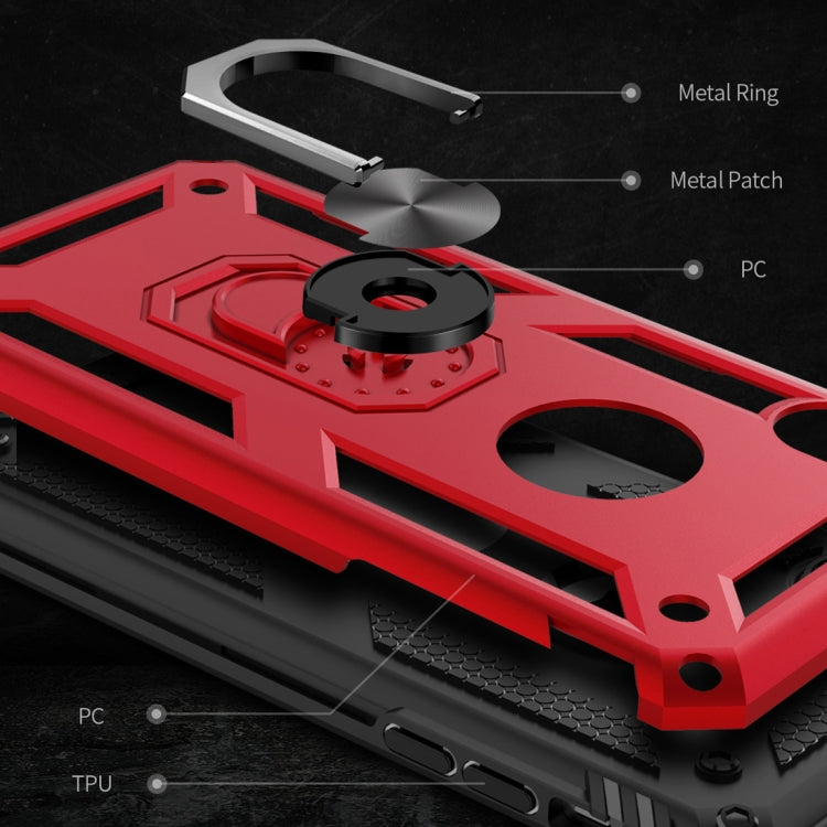 For iPhone XR Armor Shockproof TPU + PC Protective Case with 360 Degree Rotation Holder, For iPhone XR