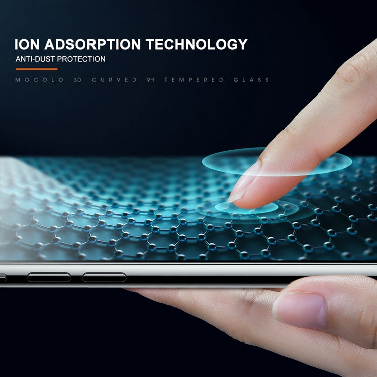 For iPhone 11 / XR mocolo 0.33mm 9H 3D Round Edge Tempered Glass Film, iPhone XR