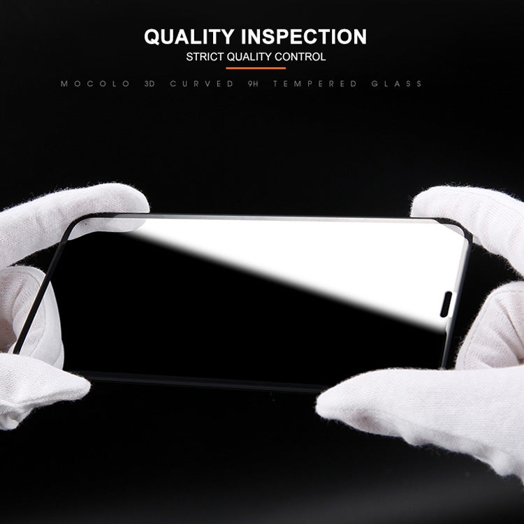 For iPhone 11 / XR mocolo 0.33mm 9H 3D Round Edge Tempered Glass Film, iPhone XR