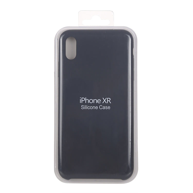 For iPhone XR Four Corners Full Coverage Liquid Silicone Case, XR, For XR