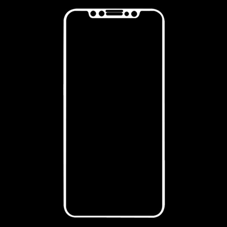 For iPhone 11 Pro / XS / X 0.1mm 9H Full Screen Flexible Fiber Tempered Glass Film, For iPhone 11 Pro / XS / X  White, For iPhone 11 Pro / XS / X Black