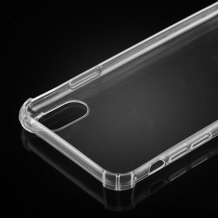 For iPhone X 50pcs Ultrathin Transparent TPU Soft Protective Case, iPhone X