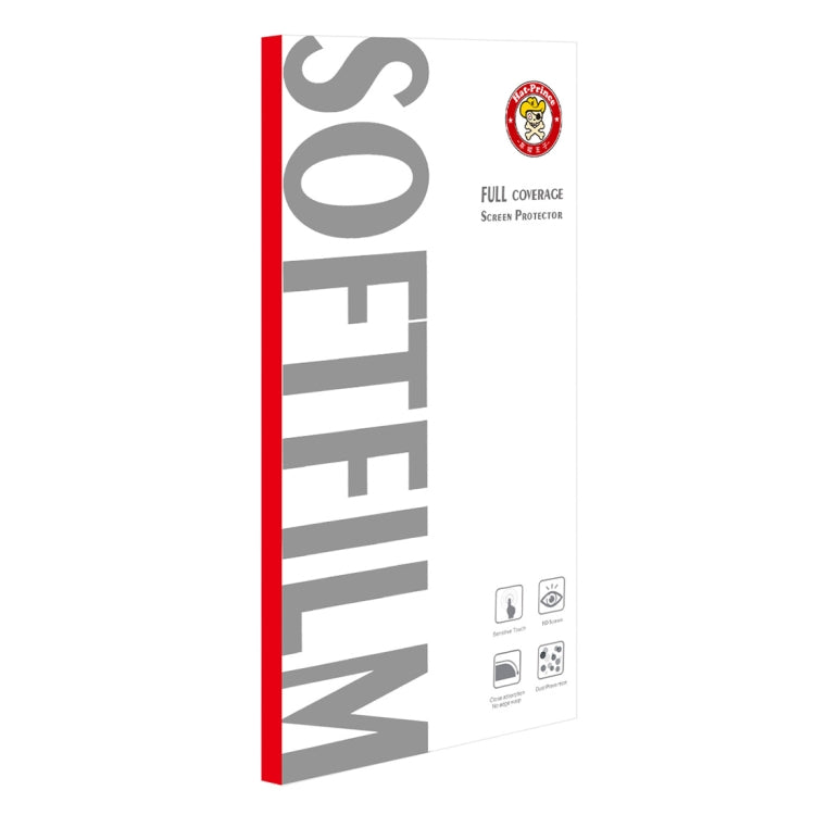 ENKAY Hat-Prince Film protecteur d'écran 3D antidéflagrant 0,1 mm pour iPhone XR, matériau TPU + TPE + PET, iPhone XR