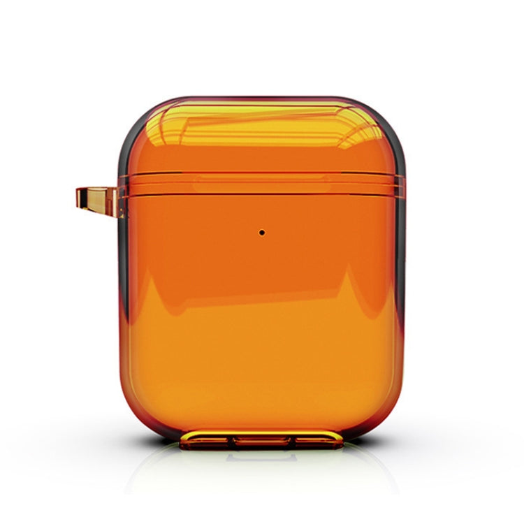 Housse pour écouteurs Apple Airpods 1/2, couleur unie, fluorescente et simple