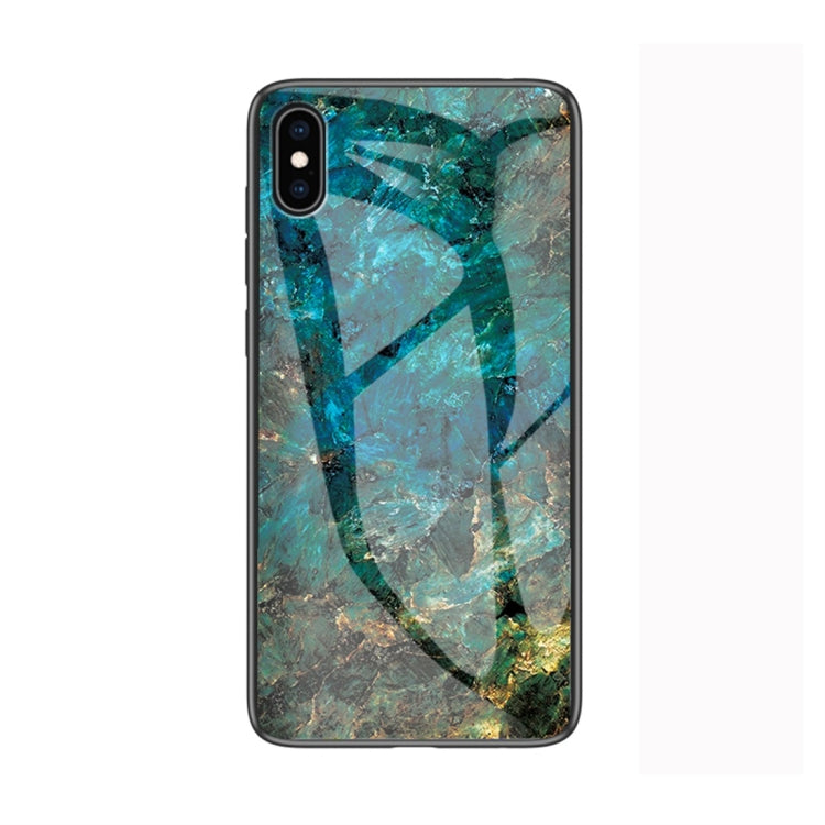 For iPhone X / XS Marble Glass Protective Case, For iPhone X / XS