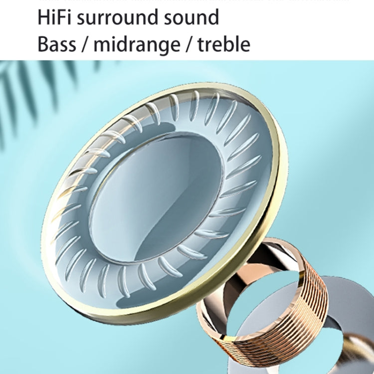 278 TWS External Noise Cancelling Touch Bluetooth Earphone with Charging Box, Support LED Power Digital Display & Breathing Lights & Call & Voice Assistant, 278 Black, 278 White