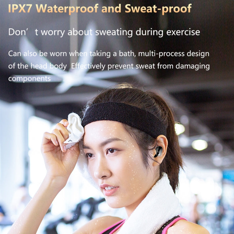 A9 TWS CVC8.0 and DSP Dual Noise Cancelling Bluetooth Earphone with Magnetic Charging Box & LED Digital Display, Support Touch & HD Call & Siri & Power Bank, A9