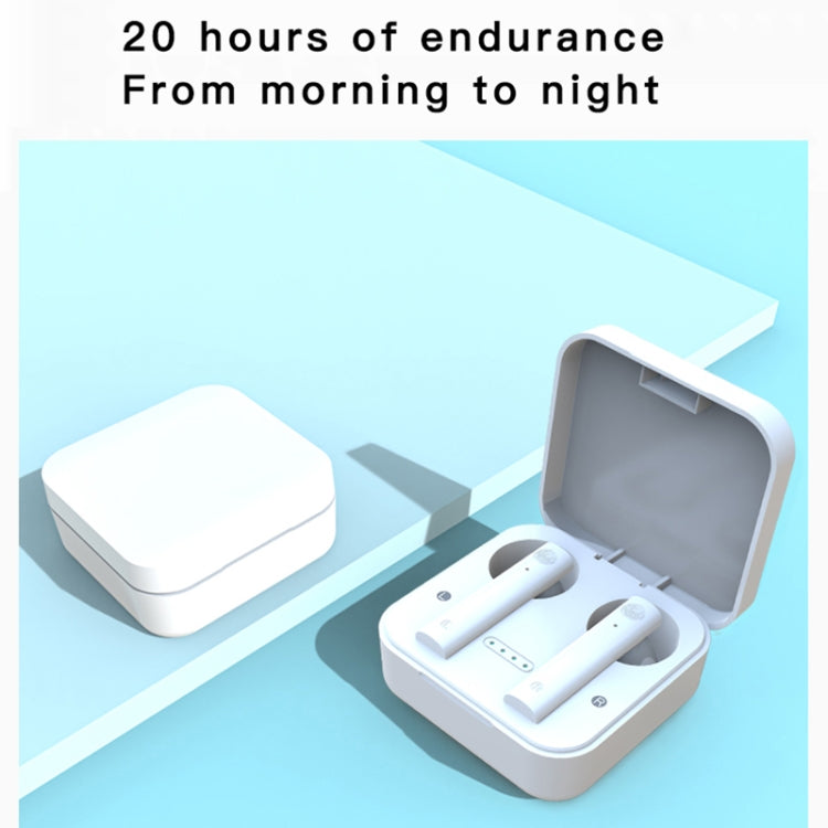 AIR2S TWS Dual Microphone Voice Noise Cancelling Touch Bluetooth Earphone with Charging Box, Support Light Display & Call & Voice Assistant & NFC, AIR2S Black, AIR2S White