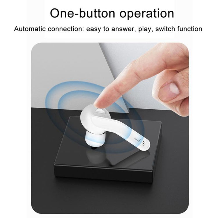 T-88 TWS Bluetooth V5.0 Wireless Stereo Earphones with Magnetic Charging Box