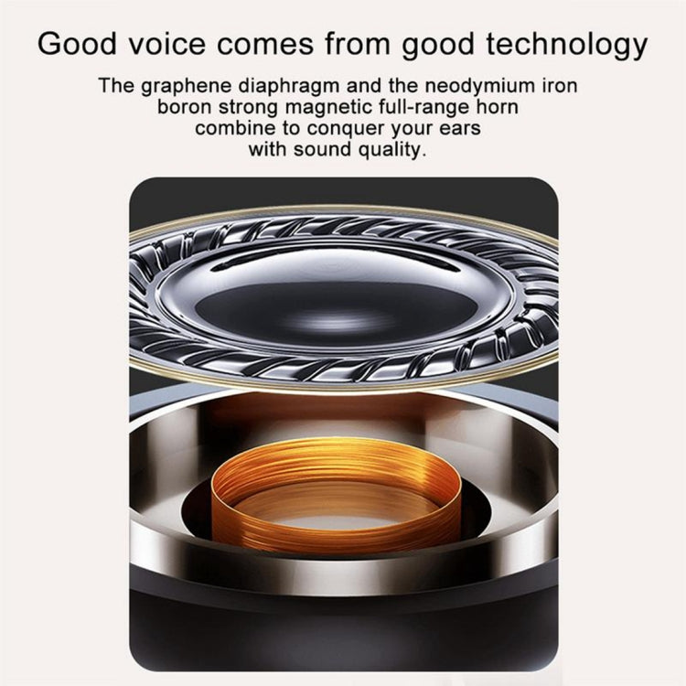 T-88 TWS Bluetooth V5.0 Wireless Stereo Earphones with Magnetic Charging Box