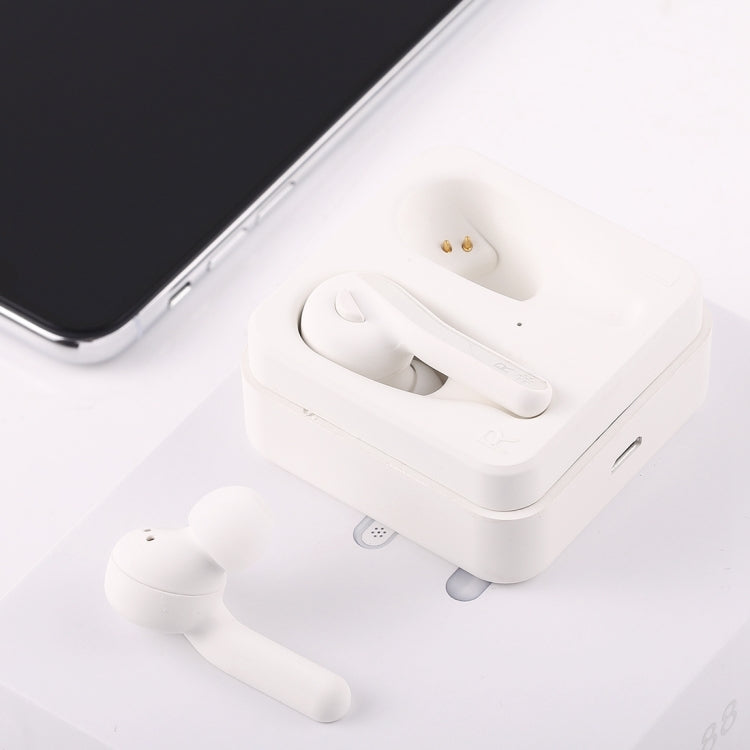 T-88 TWS Bluetooth V5.0 Wireless Stereo Earphones with Magnetic Charging Box