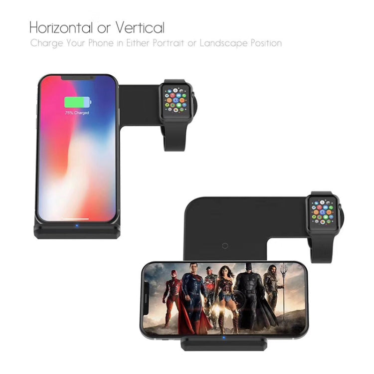 F11 Vertical Magnetic Wireless Charger for QI Charging Standard Mobile Phones & Apple Watch Series