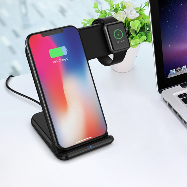F11 Vertical Magnetic Wireless Charger for QI Charging Standard Mobile Phones & Apple Watch Series