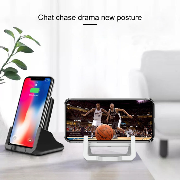 A918 10W Mobile Phone Vertical Wireless Quick Charger Holder