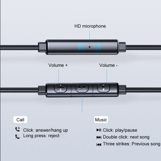 awei L2 3.5mm stereo earphones with detachable ear tips sizes