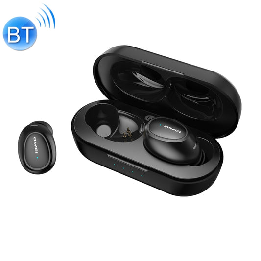 awei T6 TWS Bluetooth 5.0 true wireless sports earbuds with charging case