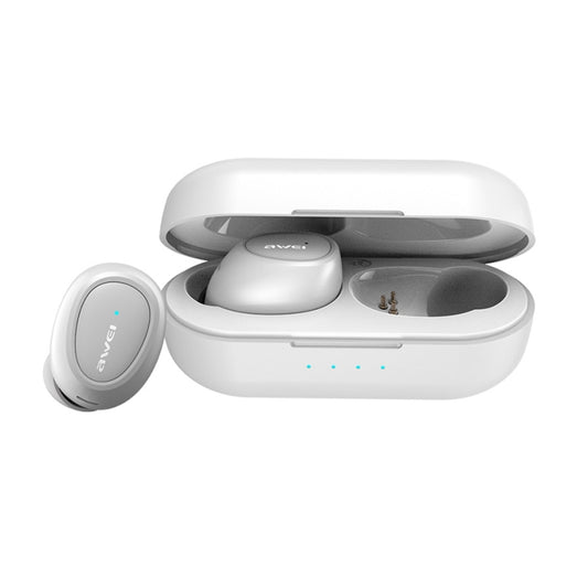 awei T16 complete package including earbuds, charging case, and accessories kit
