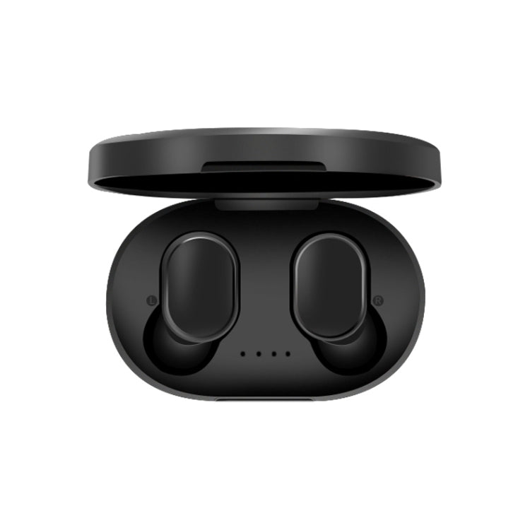 A6S IPX4 Waterproof Bluetooth 5.0 Wireless Bluetooth Earphone with Charging Box, Support for HD Calls & Siri & IOS Power Display