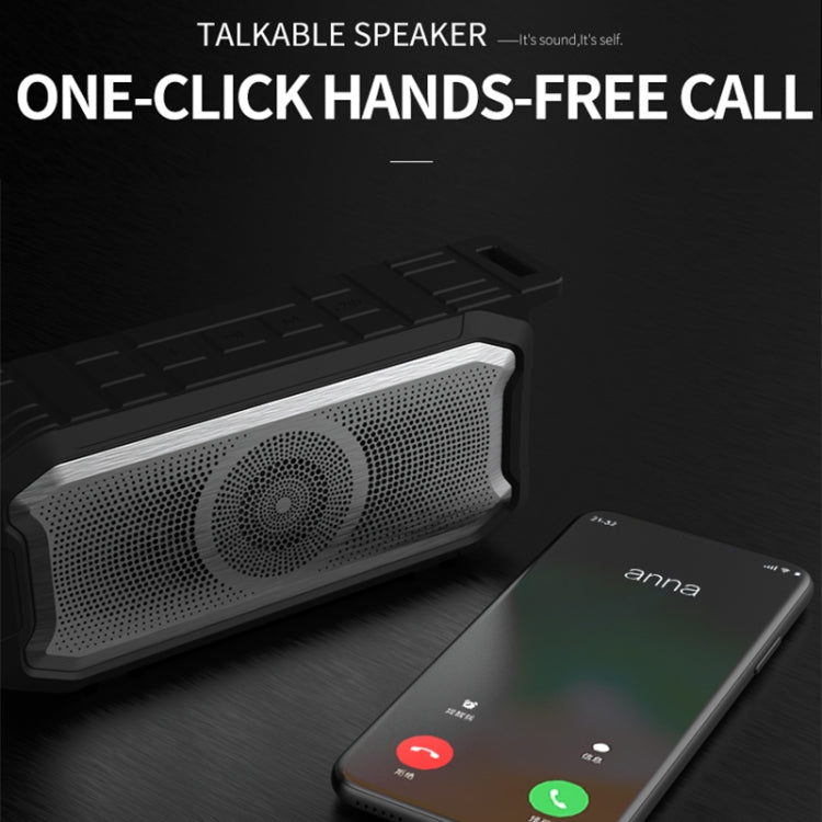 X3 5W Outdoor IPX7 Waterproof Wireless Bluetooth Speaker, Support Hands-free / USB / AUX / TF Card