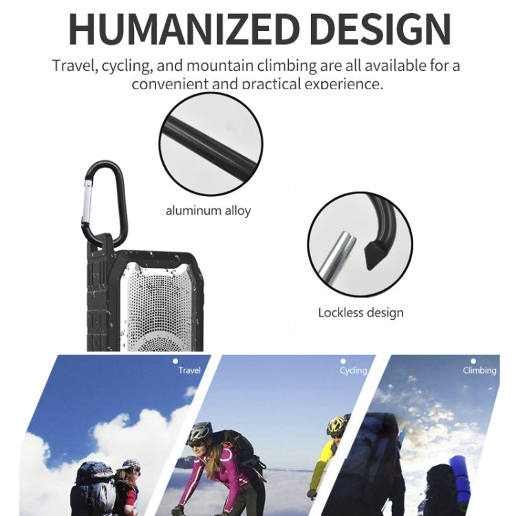 X3 5W Outdoor IPX7 Waterproof Wireless Bluetooth Speaker, Support Hands-free / USB / AUX / TF Card