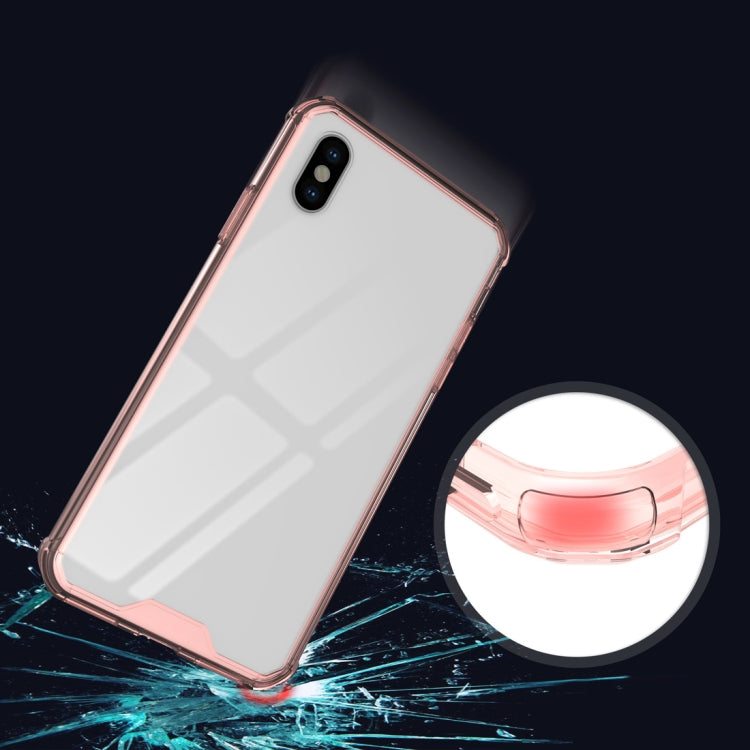 For iPhone XS Max Acrylic + TPU Shockproof Transparent Armor Case, For iPhone XS Max