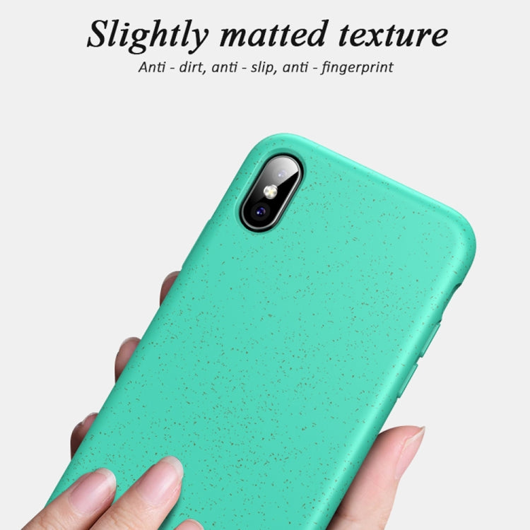 For iPhone X / XS Starry Series Shockproof  Straw Material + TPU Protective Case, For iPhone XS / X, iPhone XS / X