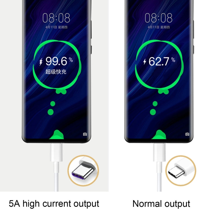 Câble de charge ultra-rapide multifonction WK WDC-111 5A 3 en 1 8 broches + Micro + Type-C / USB-C, longueur : 1,3 m
