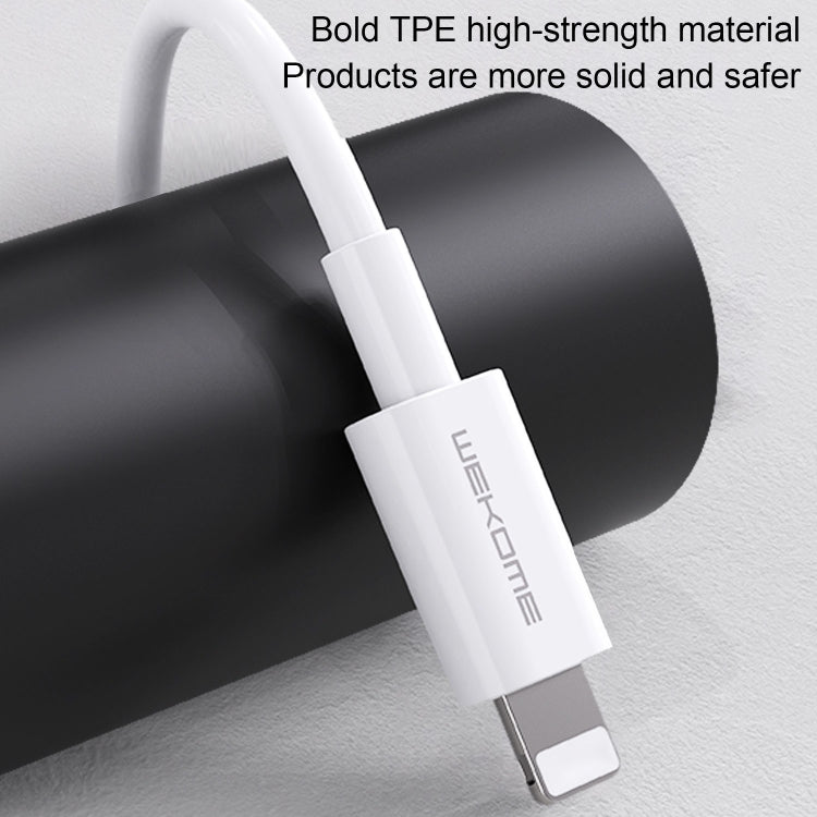 WK WDC-117 3A 8 Pin Fast Charging Charging Cable, Length: 1.2m, 8 Pin