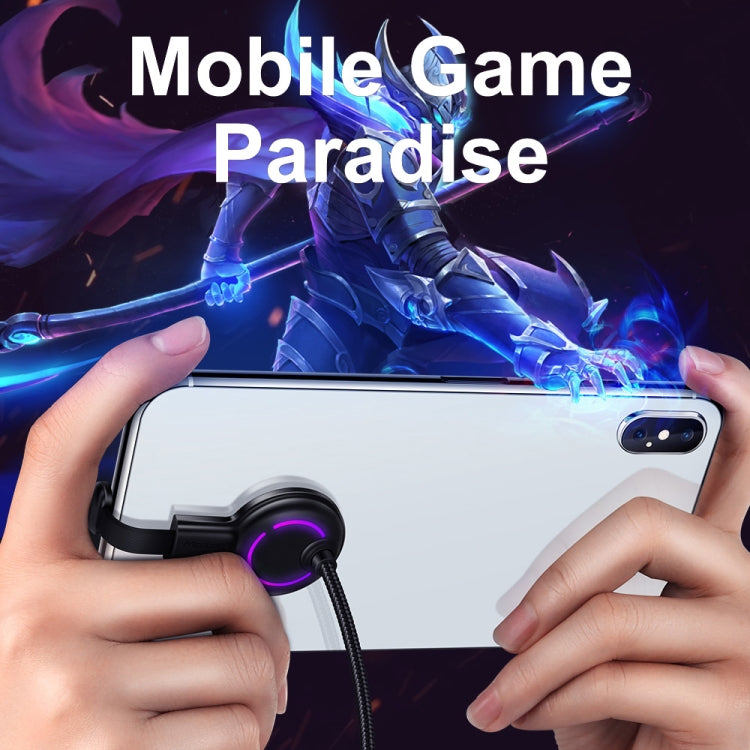 Mcdodo CA-5950 Razer Series 180 Degree Elbow Design Gaming 8 Pin to USB Cable with 7 Colors Breathing Light, Length: 1.2m