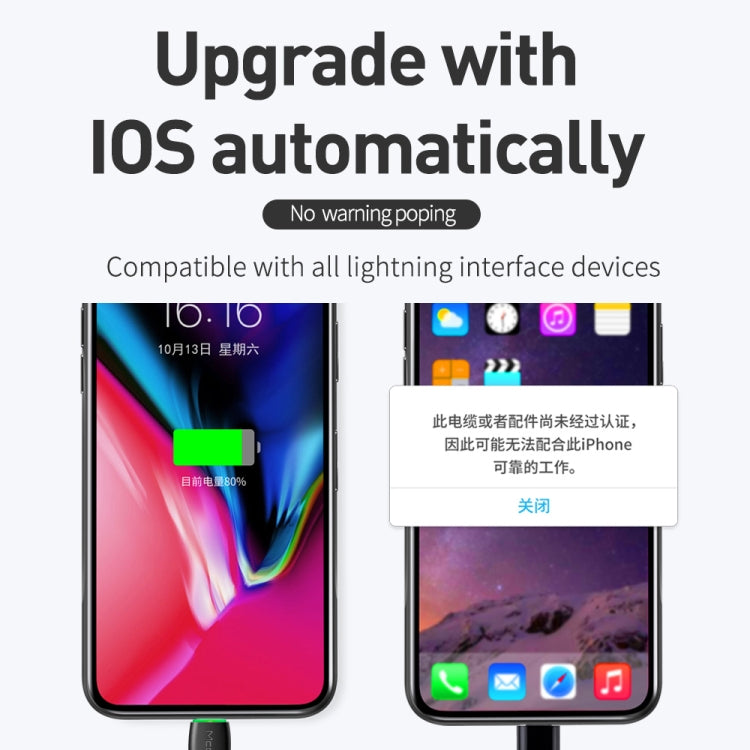 Mcdodo CA-6362 Flying Fish Series 8 Pin to USB LED Cable, Length: 1.8m