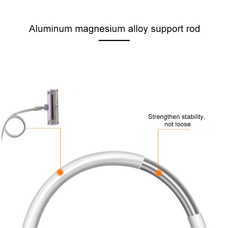 Aluminum-magnesium Alloy Free-Rotating Lazy Bracket Universal Mobile Phones Tablet PC Stand, Suitable for 4-12.9 inch Mobile Phones / Tablet PC, Length: 1m, 1m